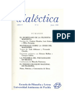 Dialectica - 08 - 1980 - Textos Balibar, Althusser, Morales PDF