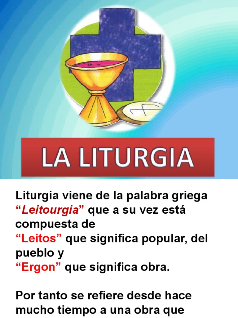 Definición y Significado de Liturgia | PDF | Pascua de Resurrección ...