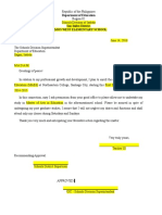 Permit To Study Template (Attachment To Thesis - Dissertation)