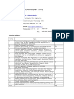 Civil Engineering Materials (Video)