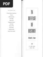 Richard Evans in Defense of History PDF | PDF | Postmodernism ...
