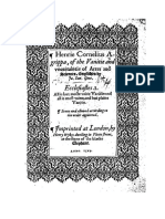Of The Vanitie and Uncertaintie of Artes and Sciences 1569 (English Translation) PDF