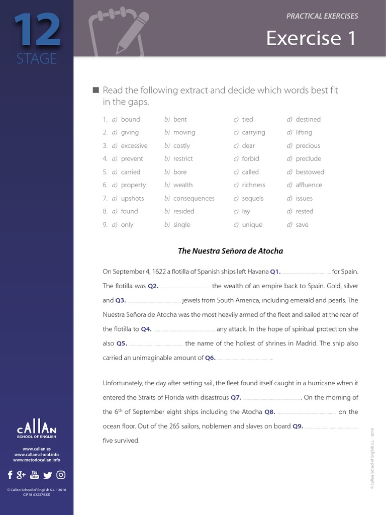 Exercise Stage12 PDF | PDF