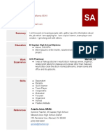 Resume Template 2015