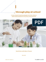 Learning Through Play at School - A Study of Playful Integrated Pe