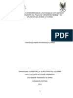 Guía para La Determinación de Los Niveles de Explosividad, Caracterización Del Polvo de Carbón Inflamable y Su Aplicación en La Mina La Florida PDF