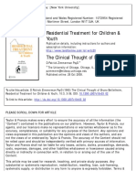 Zimmerman 1993 The Clinical Thought of Bettelheim PDF