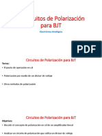 6. Circuitos de Polarizacion Para BJT