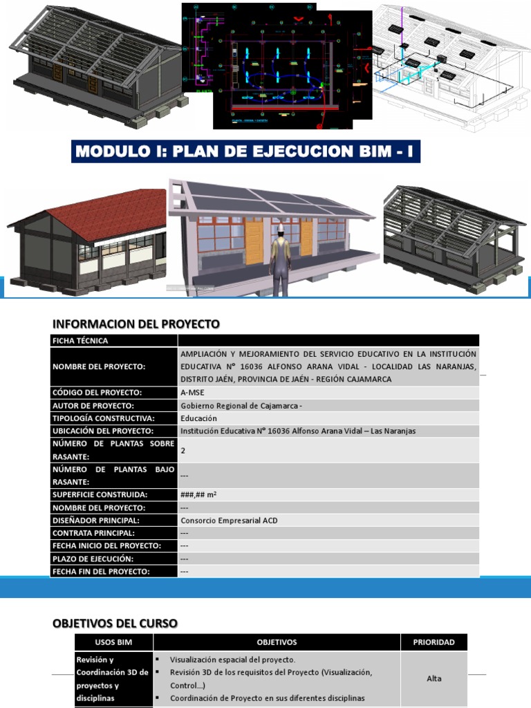 Plan de Ejecucion Bim - I Parte | PDF | Fundación (Ingeniería ...