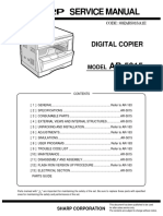 Service Manual: Digital Copier