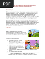 MANUAL DE USO DE PRODUTOS FITOSSANITÁRIOS E AGROTÓXICOS  -  ANDEF