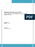 Balanced Scorecard For UPVTC by Villegas