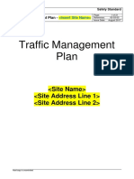 03-03-03 Traffic Management Plan Template