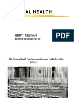 Global Health: Berti Nelwan