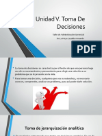 Unidad 5 Toma de Decisiones