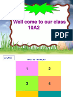 Well Come To Our Class 10A2