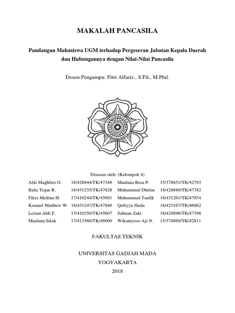 Makalah Pancasila 1