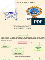 Presentation On Hydraulic Turbine