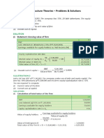 Capital Structure Theories PDF