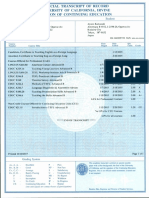 uci transcript