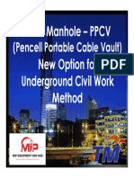 HDPE Manhole (Pencell Portable Cable Vault - PPCV)