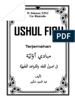 Terjemahan Mabadi 'Awaliyah (Ushul Fiqh) Edited PDF
