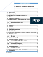 Proceso de Producción de Bebidas Carbonatadas