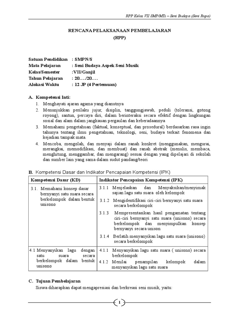 5 Bab 3 Seni Musik Menyanyi Dengan Satu Suara