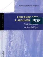 (Patr Cia Del Nero Velasco) Educando para A Argum PDF
