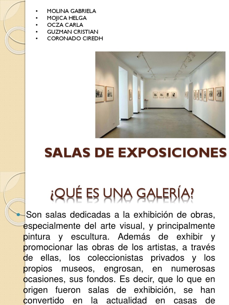 Salas de Exposiciones | PDF | Bombilla incandescente | Color