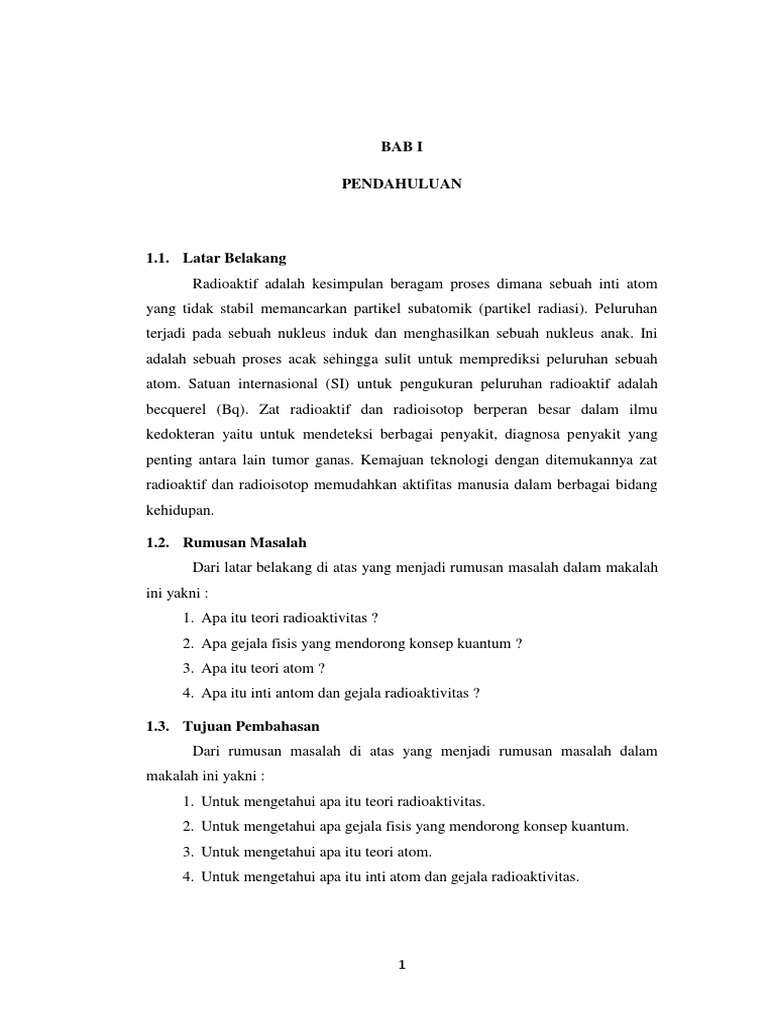 Makalah Radioaktivitas Docx
