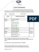 2018 Grade Tracking Sheet 4