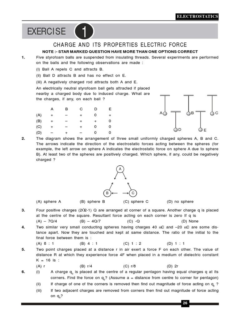 Electrostat Pdf Electric Field Electric Charge