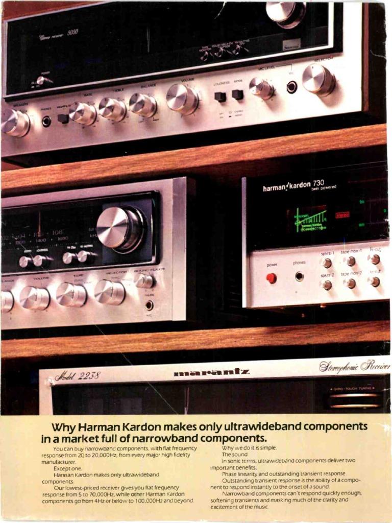 Vintage Stereo Catalog1978 Loudspeaker Compact Cassette