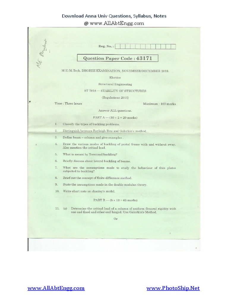 Anna University Resources Download | PDF