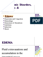 Hemodynamic Disorders, Thrombosis & Shock