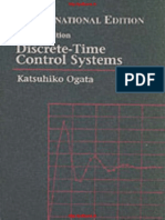 Discrete-Time Control Systems 2nd EditionBy Katsuhiko Ogata PDF
