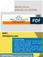 Pengembangan Model