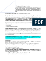 MA & CA-Merginal & Absorption Costing PDF