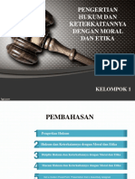 Hukum, Moral Dan Etika