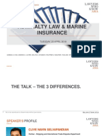 Admiralty Law & Marine Insurance PDF