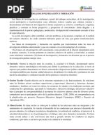 Líneas de Investigación y Formación PDF