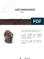 Iron and Manganese