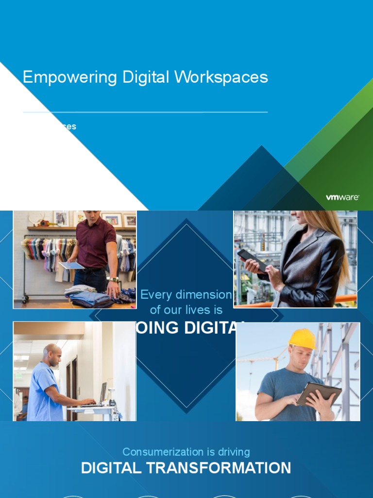VMware Digital Workspace Solution Presentation en | PDF | Mobile App ...