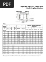 British Standard Cycle Thread Chart | PDF | Machining | Metalworking