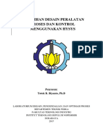 Modul Ajar Hysys - Totok R Biyanto All PDF