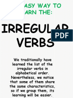 Irregular Verbs Grammar Guides Picture Dictionaries 95588