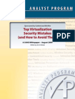 Top Virtualization Security Mistakes (And How To Avoid Them)