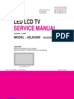 LG 42le5500 PDF