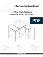High Pressure Laminate (HPL) Installation Instruction